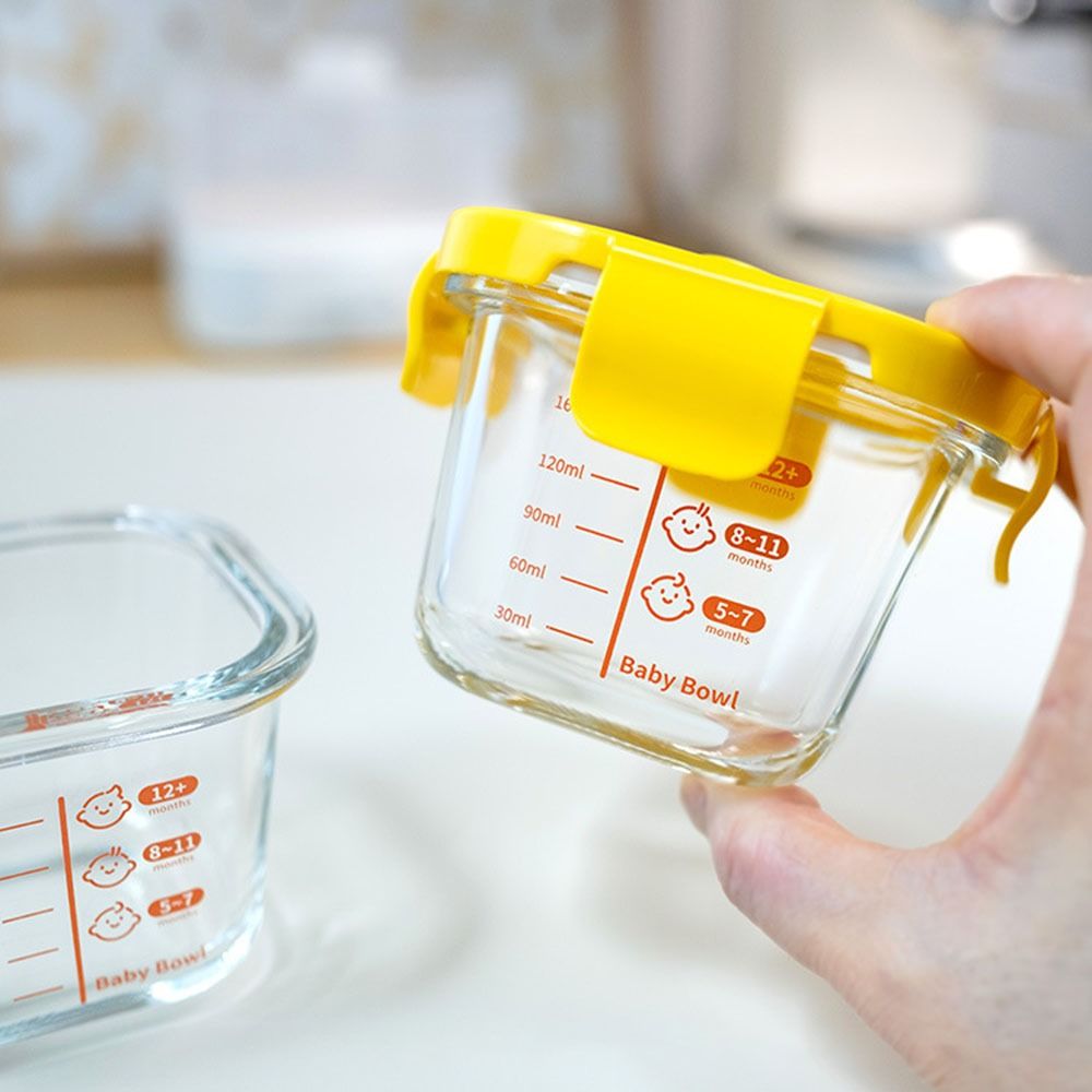 Baby Food Jar - 170ml Baby Food Storage Jar Glass