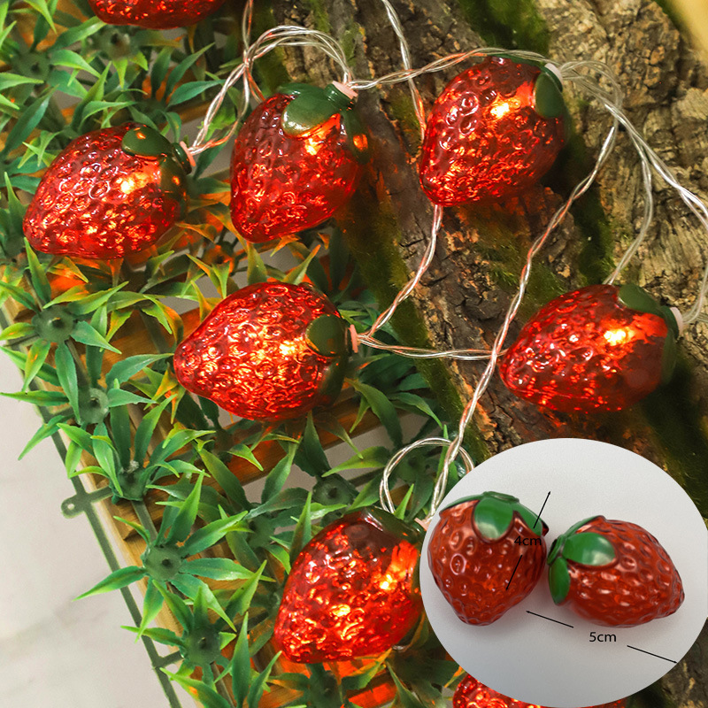 Baby Food For 1 Year Old - Fruit Strawberry Theme 1.5m 10LED Fairy