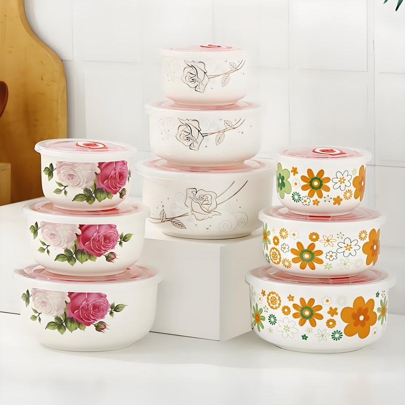 Food Box Baby - Three-piece set, fine bone china lunch