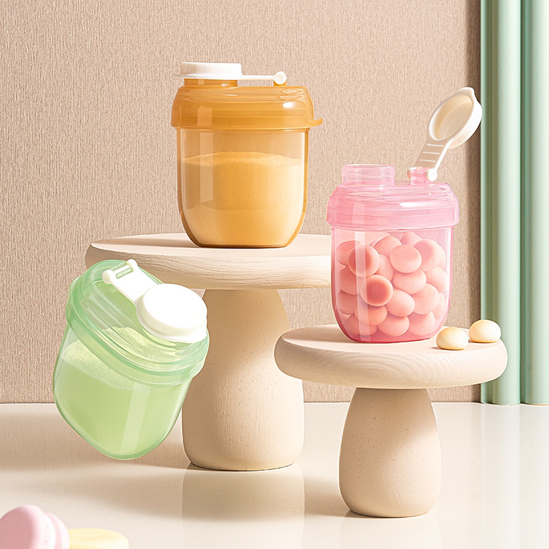 Baby Food Jar - Baby Formula Dispenser, Portable One-Meal-One-Compartment Design,
