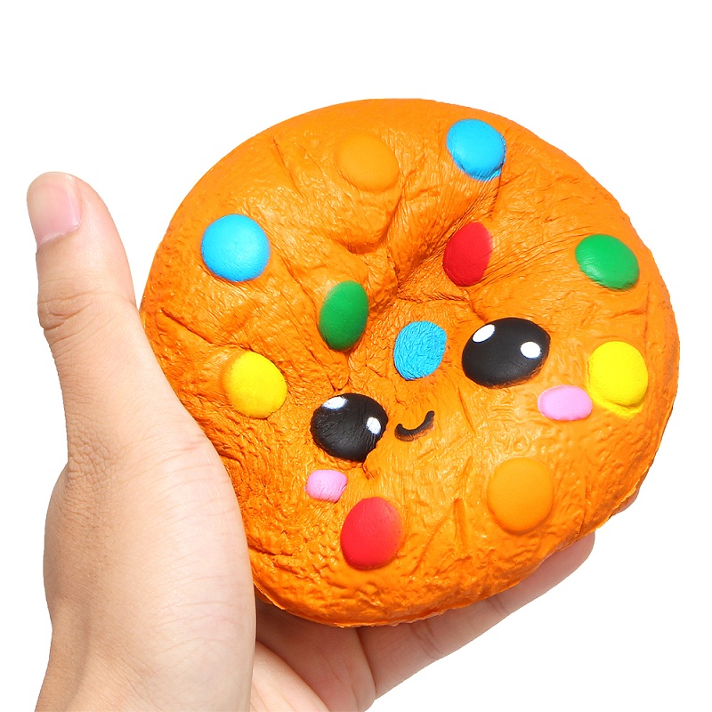 Jumbo Squishy Food Chocolate C - Baby Food Toy ulasan dan harga
