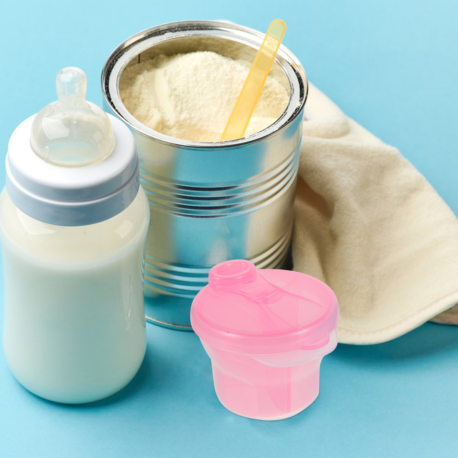 4Pcs Baby Food Storage Box Mil - Food Box Baby ulasan dan harga