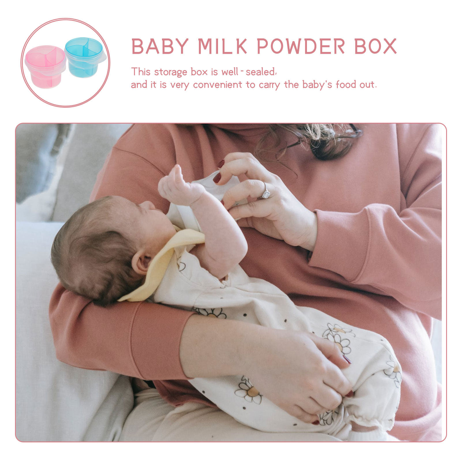 4Pcs Baby Food Storage Box Mil - Food Box Baby ulasan dan harga