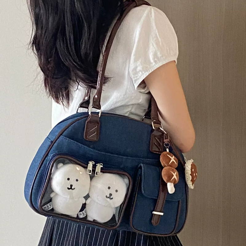 Denim Blue Small Food Baby Bag - Baby Food Bag ulasan dan harga