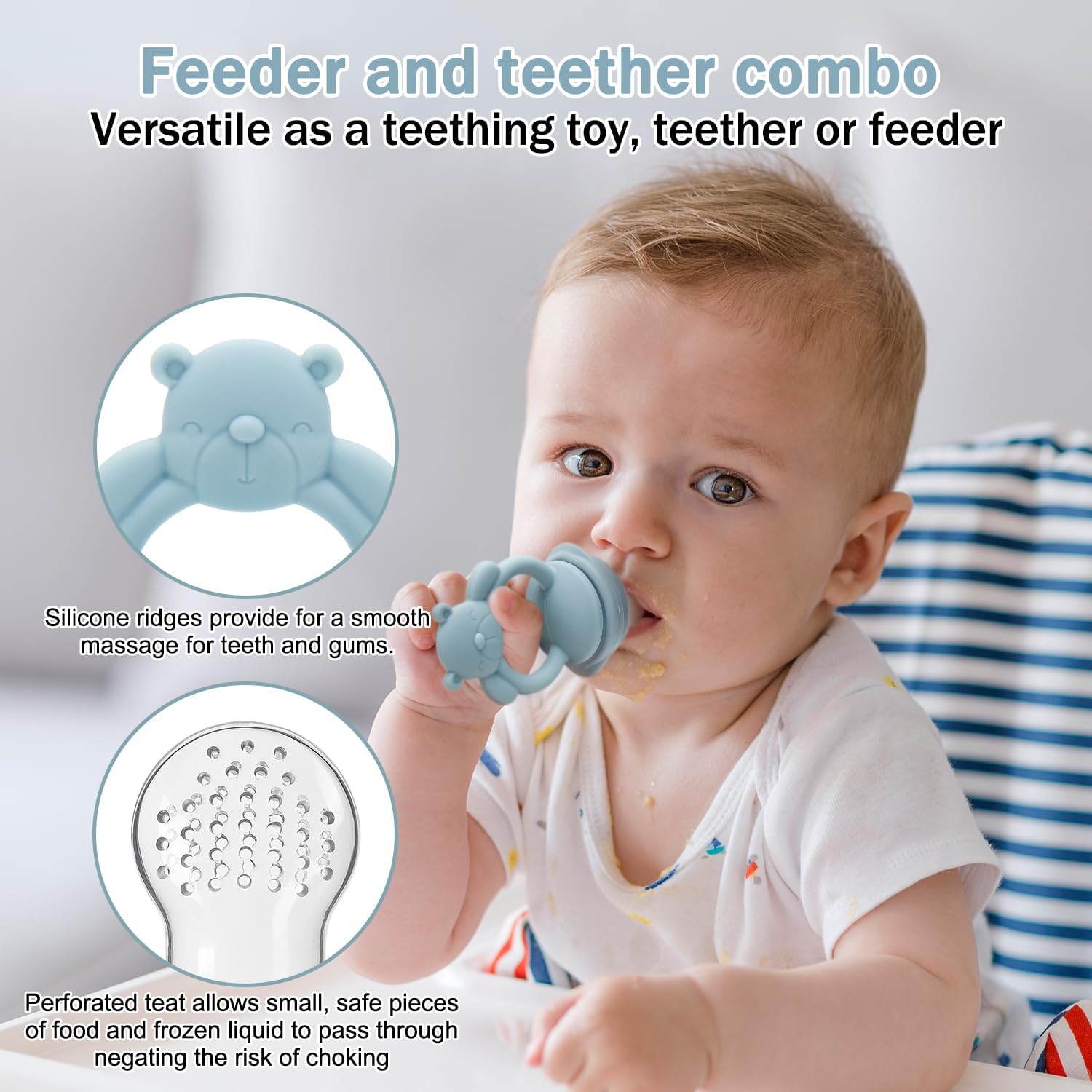 Baby Fruit & Food Feeder Pacif - Baby Food For 1 Year Old ulasan dan harga