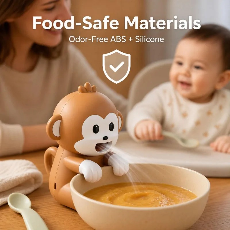 Portable Monkey Shaped Food Co - Baby Food For 1 Year Old ulasan dan harga