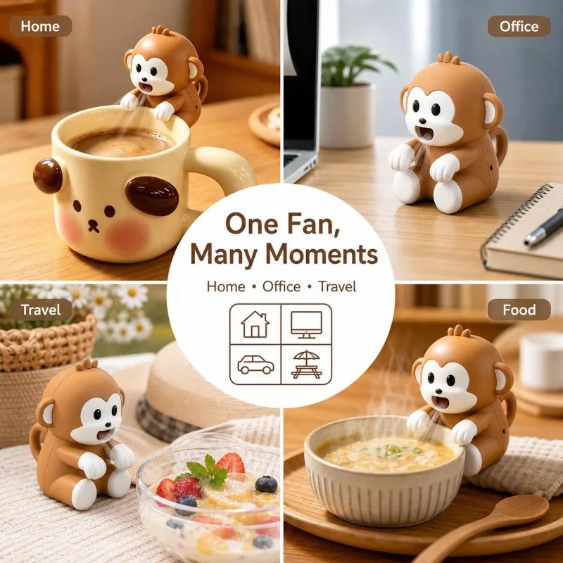 Portable Monkey Shaped Food Co - Baby Food For 1 Year Old ulasan dan harga