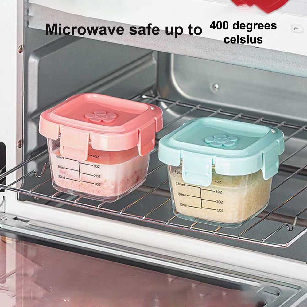 Glass Food Storage Box New 170 - Baby Food Jar ulasan dan harga