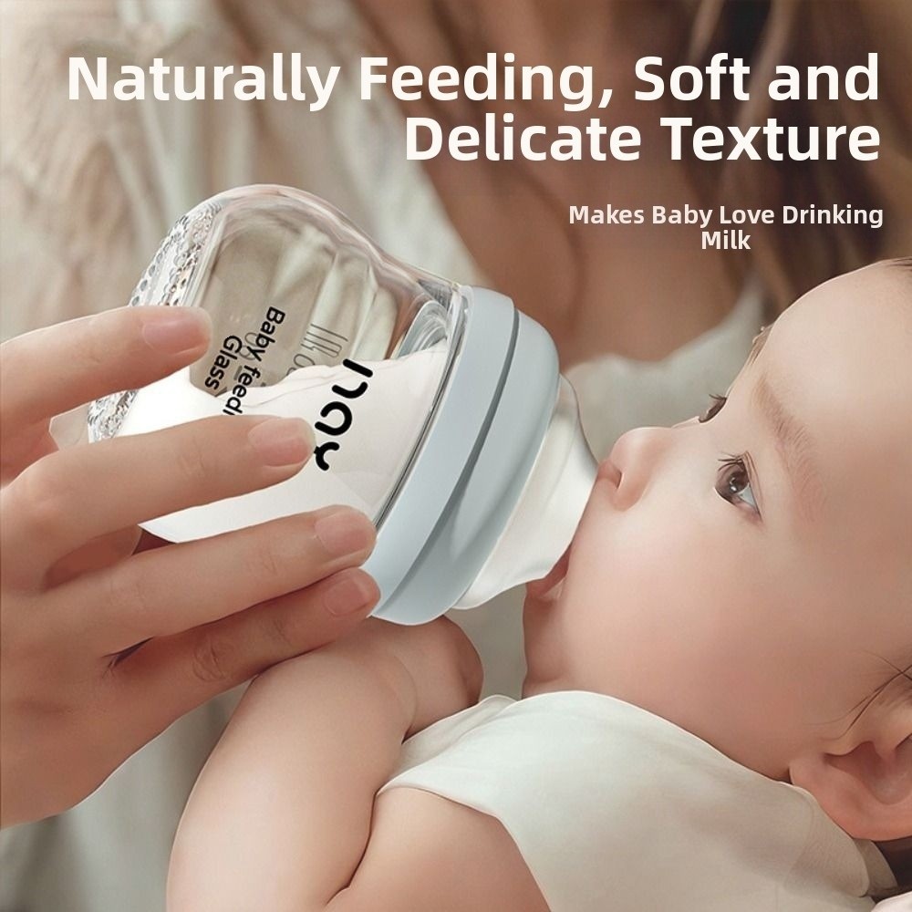Glass Baby Bottle Anti-flatule - Baby Food Jar ulasan dan harga