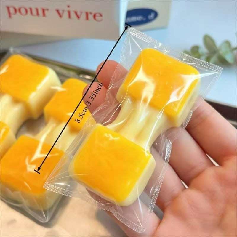 Novelty Stretch Pull Rice Cake - Baby Food Toy ulasan dan harga