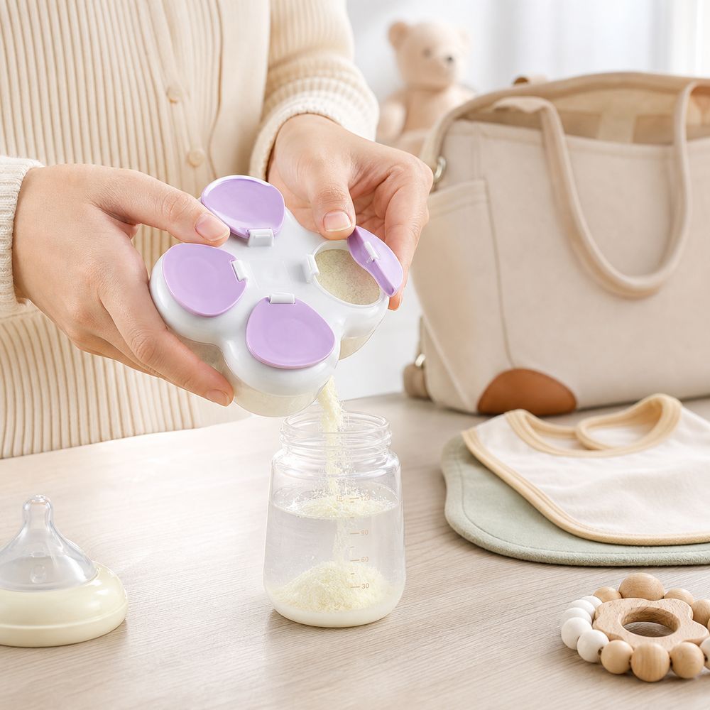 Partitioned Formula Dispenser  - Food Box Baby ulasan dan harga