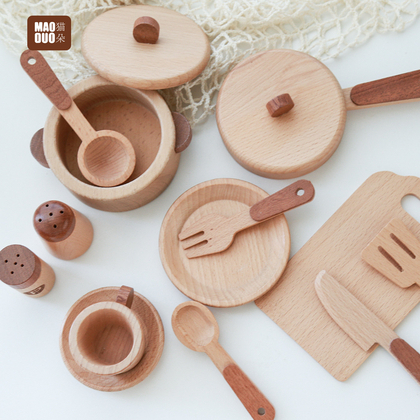 Maoduo Toys Beech Wooden Kids  - Baby Food Toy ulasan dan harga