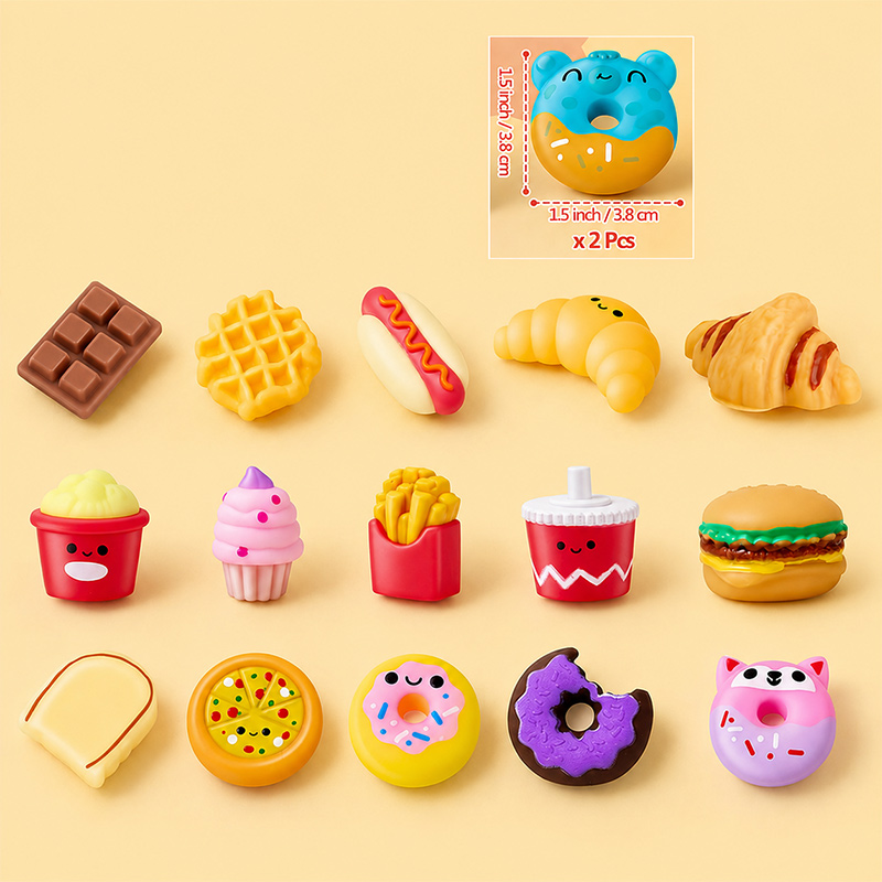 5/10/20/15pcs Mochi Squishy To - Baby Food Toy ulasan dan harga