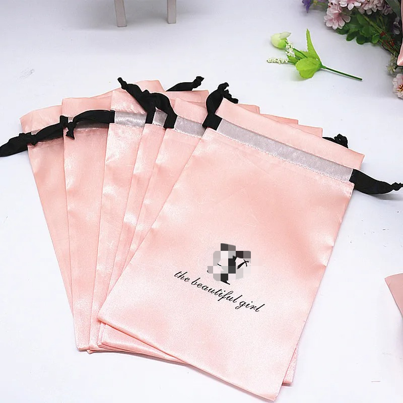 20PCS Baby Pink Silk Satin Pou - Baby Food Bag ulasan dan harga