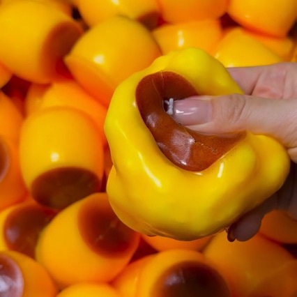#Pudding Stress Ball Squishy F - Baby Food Toy ulasan dan harga