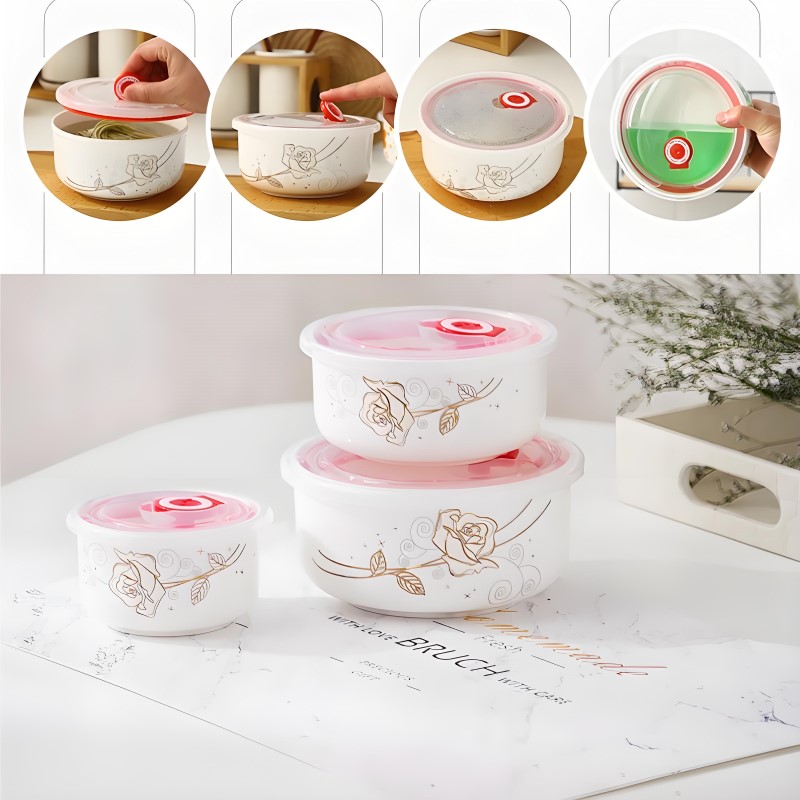 Three-piece set, fine bone chi - Food Box Baby ulasan dan harga