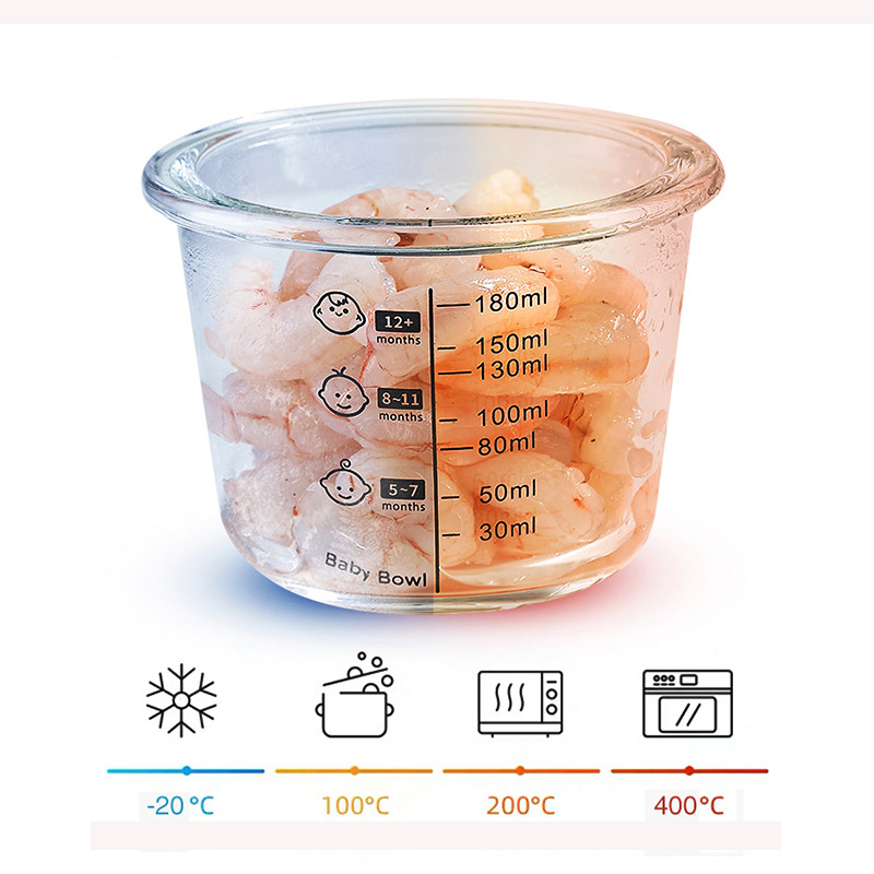 180ml Glass Baby Food Storage  - Baby Food Jar ulasan dan harga