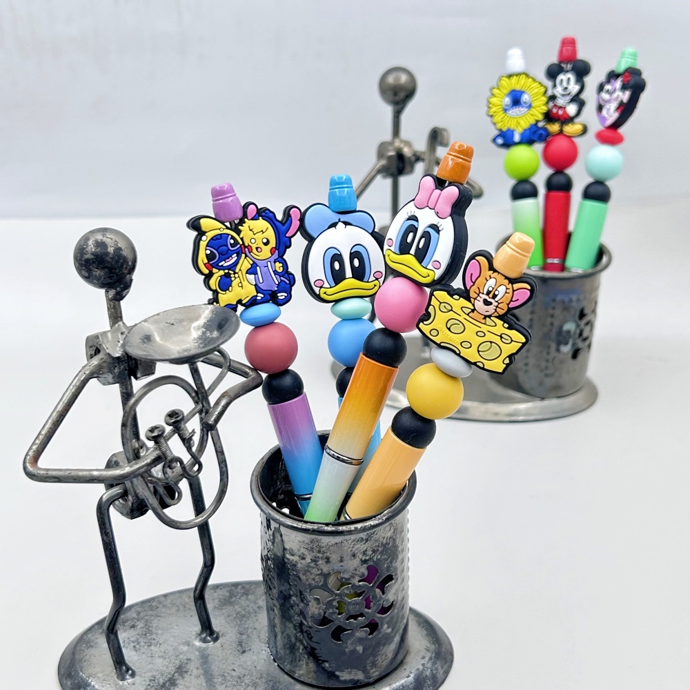 10PC DIY Cartoon Mini Silicone - Baby Food Toy ulasan dan harga