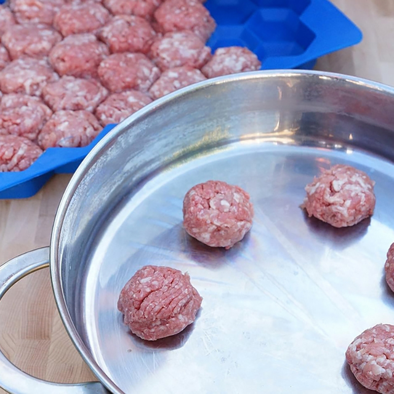 37 Grid Silicone Meatball Make - Baby Food Meat ulasan dan harga
