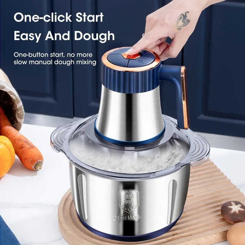 5L Electric Meat Grinder Large - Baby Food Meat ulasan dan harga